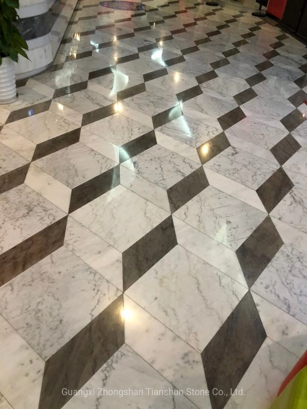 Marble Pool Tile Border, Carrara Marble Flooring Tile