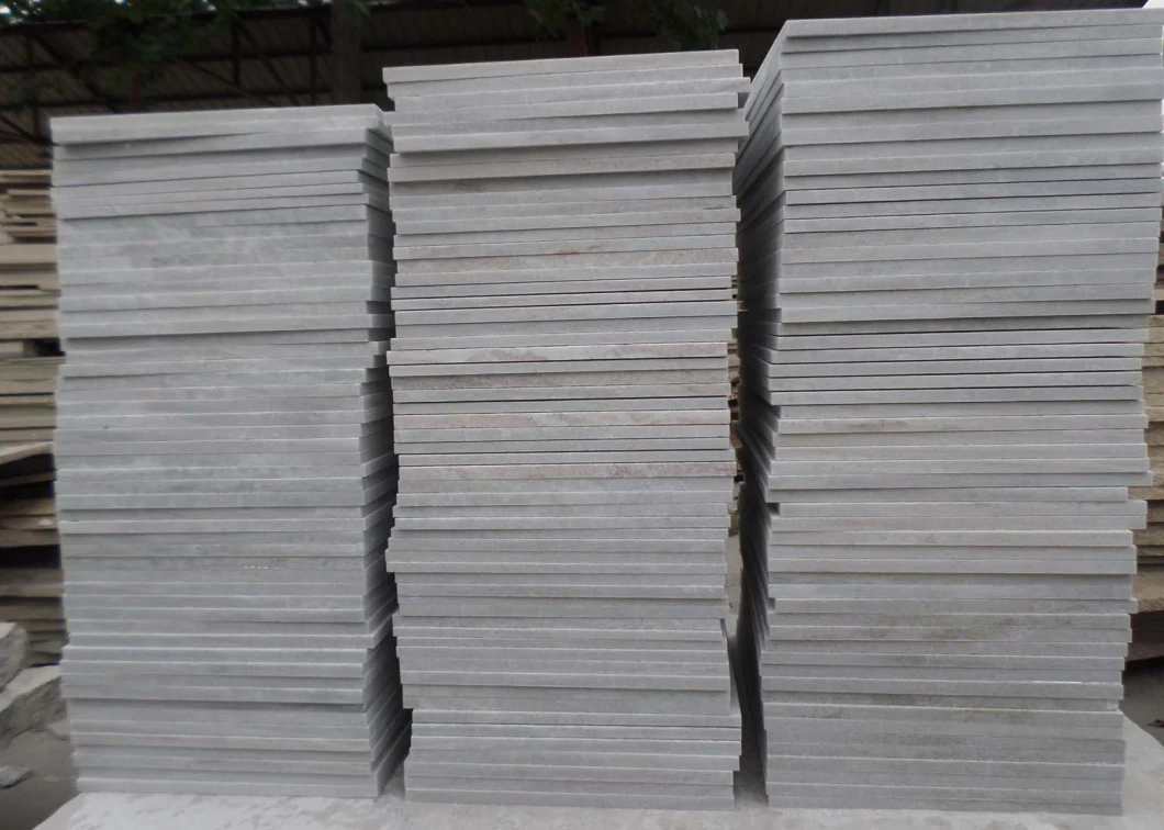 Natural Mushroom Stone White Quartize and Quartzite Tile for Flooring, Cladding