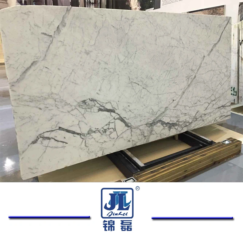 Calacatta Polished White Marble Stone for Countertops/Engineered/Vanitytops/Hotel Design