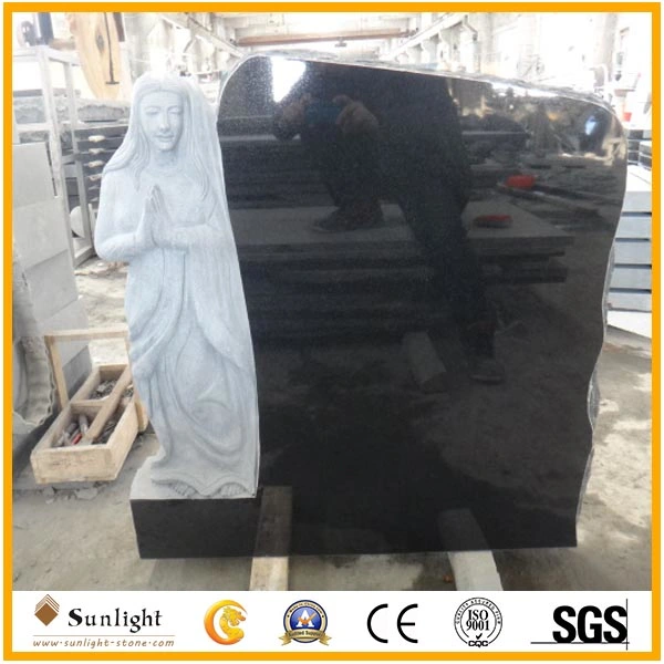 China Top Quality Shanxi Black Granite, Absolute Pure Black Granite for Tombstone