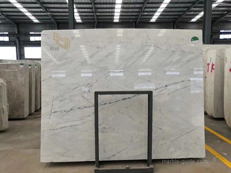 Chinese New White Carrara Marble for Bathroom Vanity Top/Countertops/Tabletop