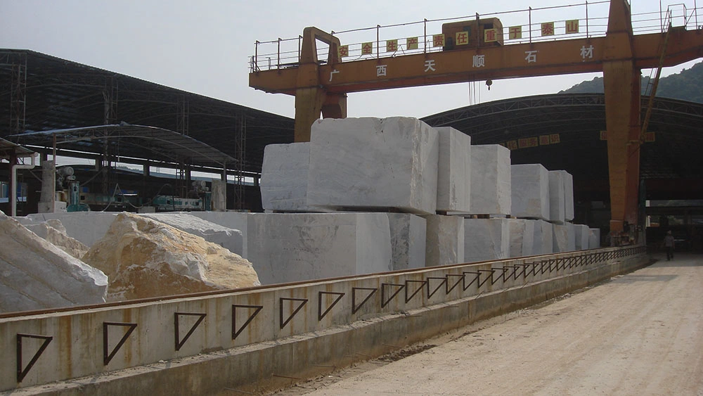 Black Carrara Marble Slab Polishing