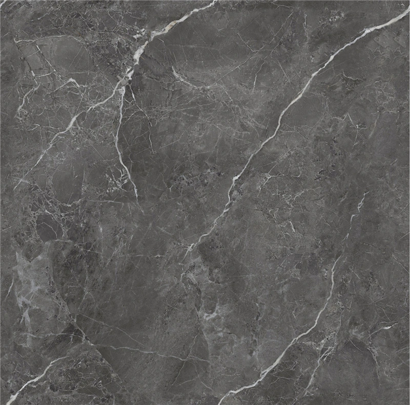 80X80cm Linked Vein Carrara White Marble Looking Porcelain Tile Ceramic for Floor and Wall