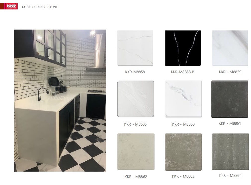 Customize Popular Artificial Pure White Calacatta Quartzite Slabs Quartz Stone for Countertops Vanity-Tops