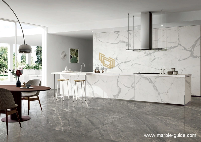 Beautiful Arabescato Corchia Artificial Marble for Countertop/Bathroom/Kitchen/Background/Floor/Wall