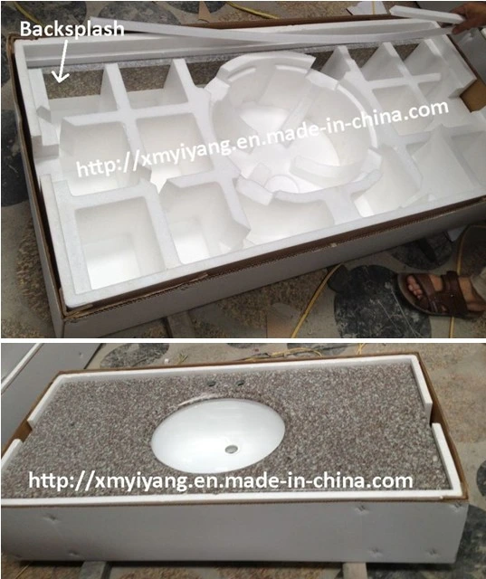 Chinese New White Carrara Marble for Bathroom Vanity Top/Countertops/Tabletop