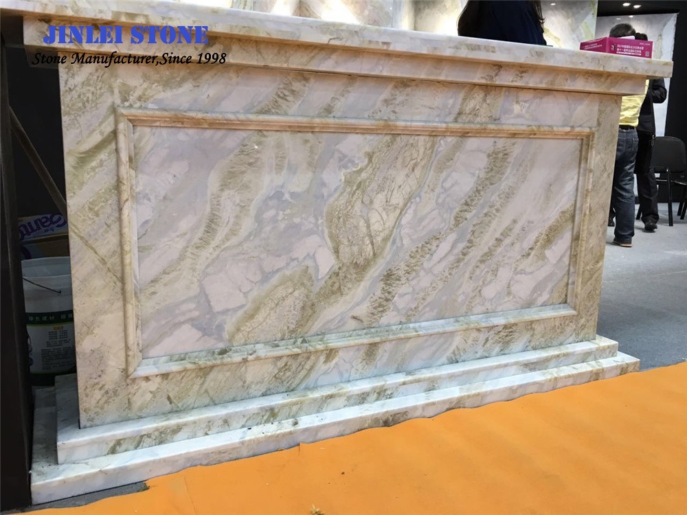 Moon River Blue Green Marble Slabs&Tiles Marble Flooring&Walling for Lobby/Drawing Room Background Wall