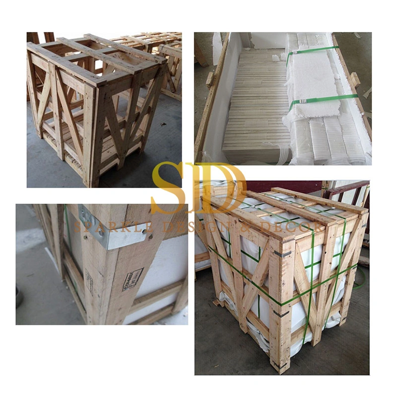 Chinese Panda White Marble Stone Slab/Tile for Floor/Stair/Countertop