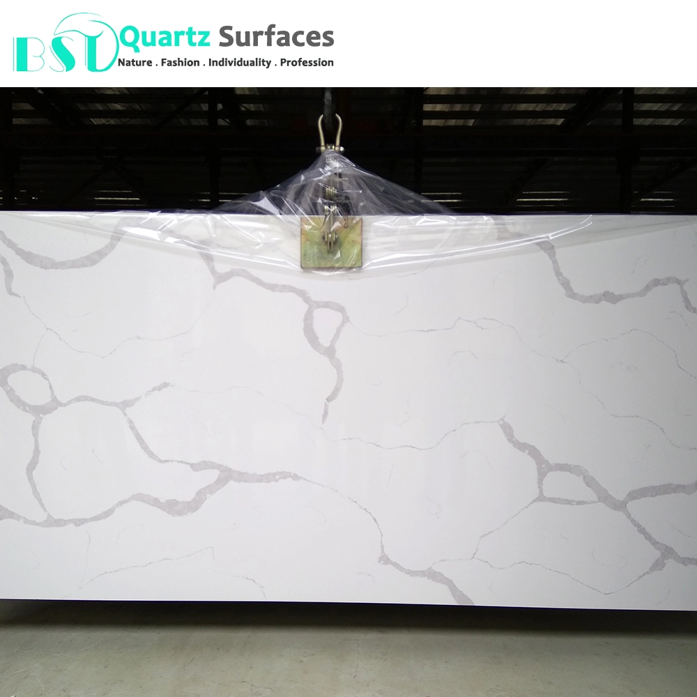 Jazz White Calacatta Stone Slabs Quartz