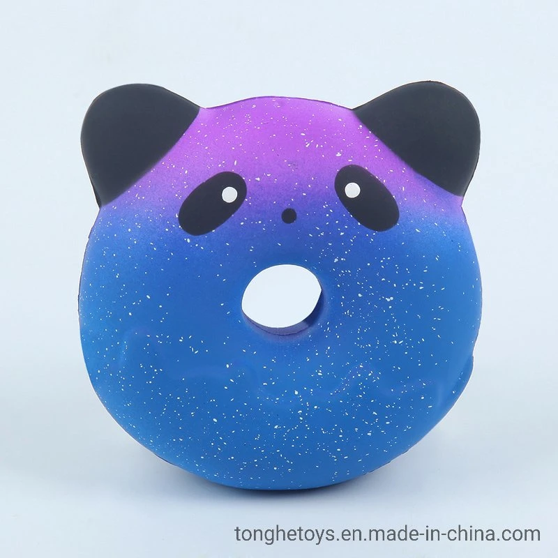 Wholesale Design Licensed Stress Reliever Panda Toys Kawaii Slow Rising Squishy PU Foam Panda Toys