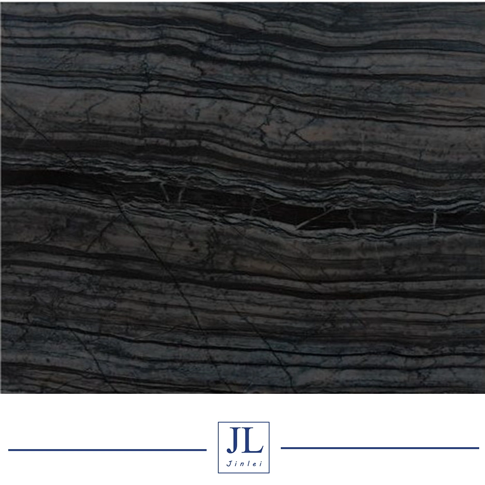 Antique Wood Grain/Forest Black/Kenya Black Marble for Slabs/Tiles Price