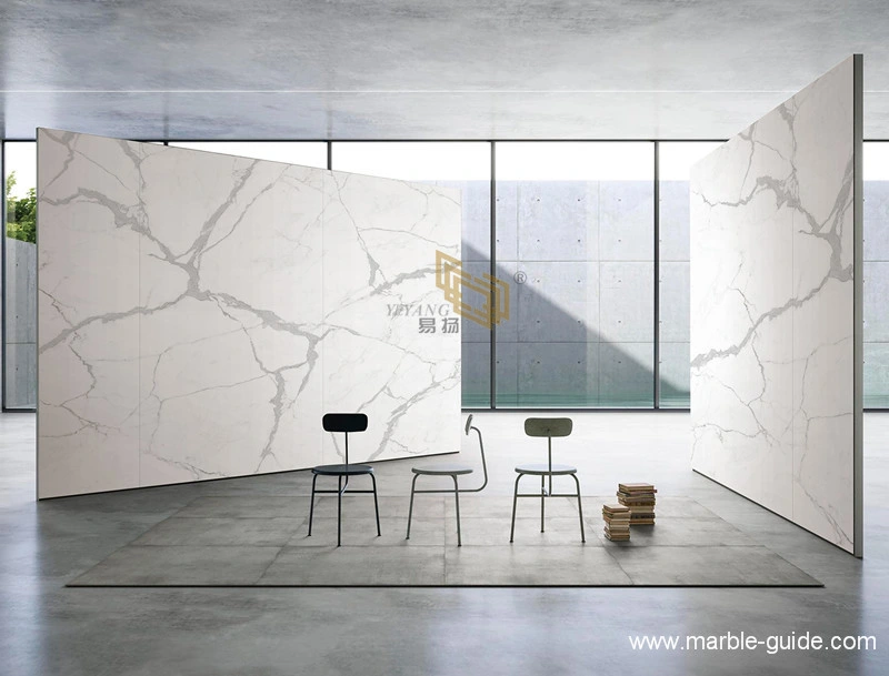 Beautiful Arabescato Corchia Artificial Marble for Countertop/Bathroom/Kitchen/Background/Floor/Wall