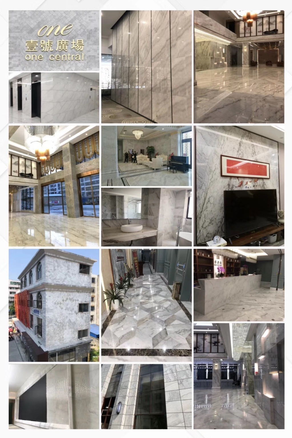 Similar Carrara Marble Floor Tile Name Guangxi White Marble