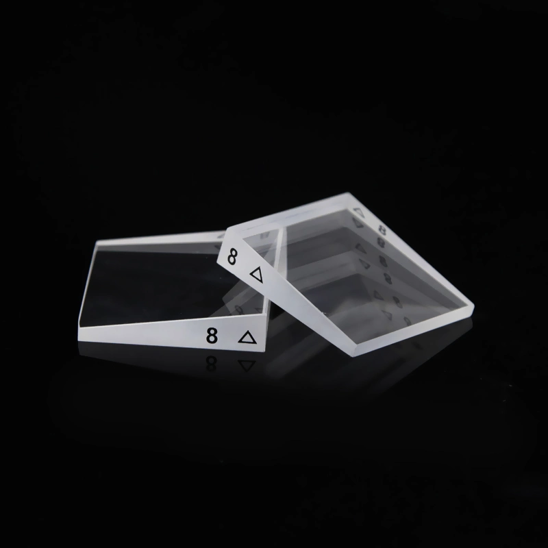 Optical Components Large K9 Glass Square Right Angle Wedge Prism