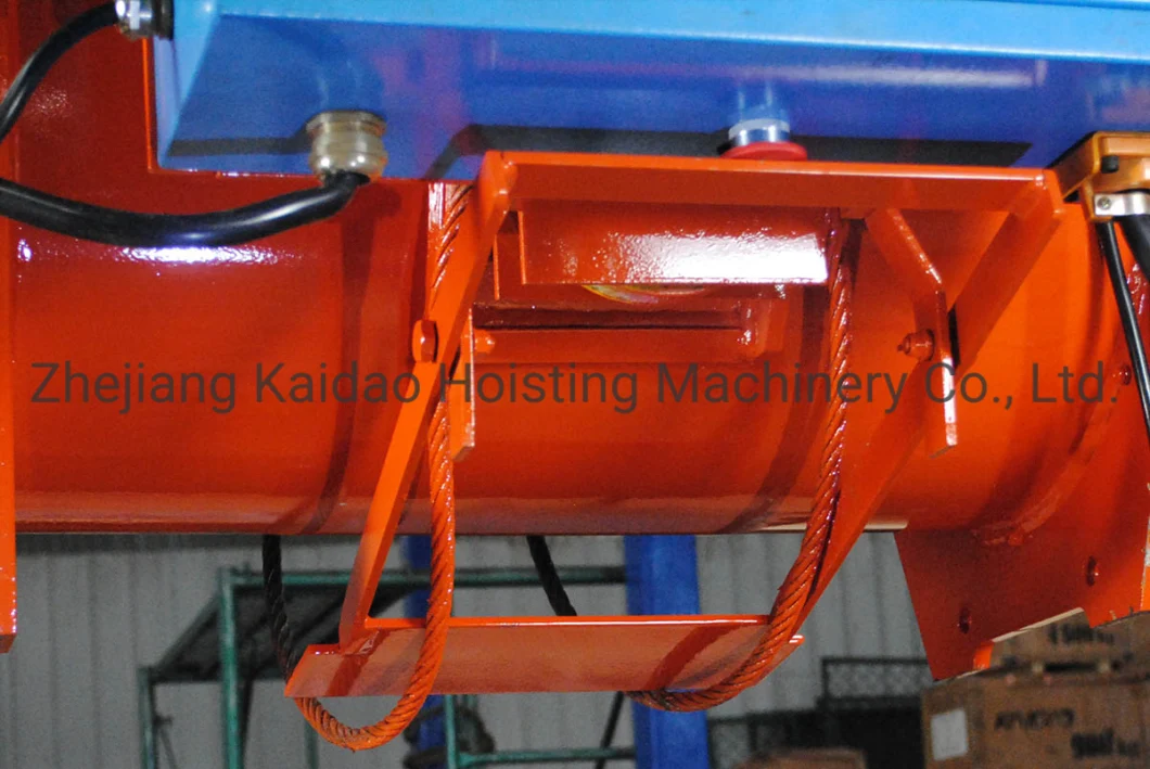 China Workshop Girder Beam Crane Wire Rope Electric Hoist