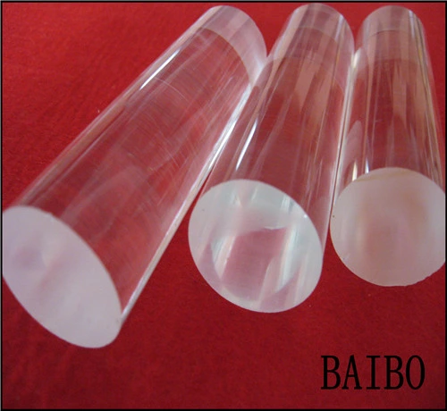 Clear Fused Silica Square Quartz Glass Rod for Semiconducter