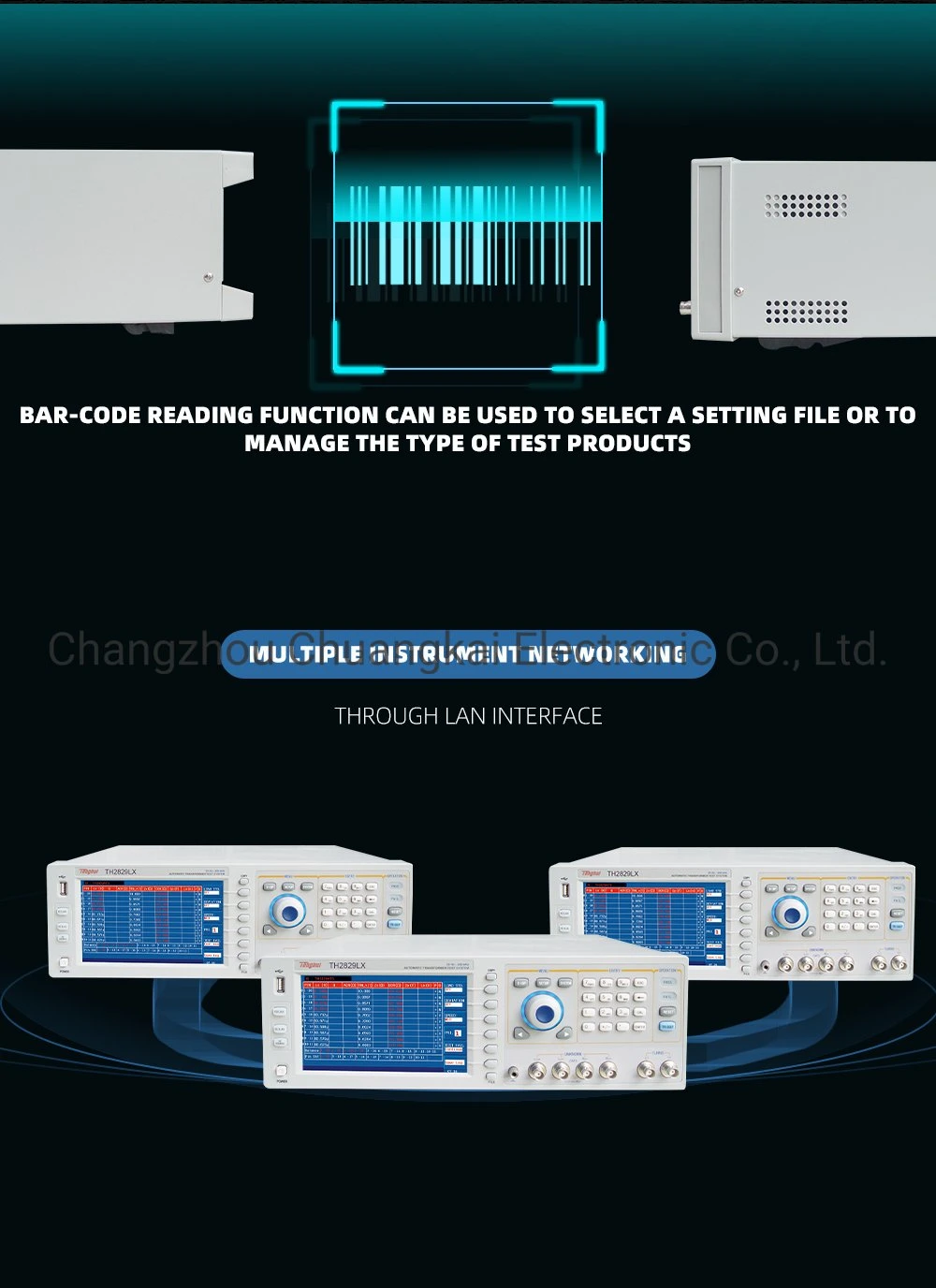 Th2829nx Automatic Transformer Test System 20Hz-200kHz Without Scanning Box with 96pin