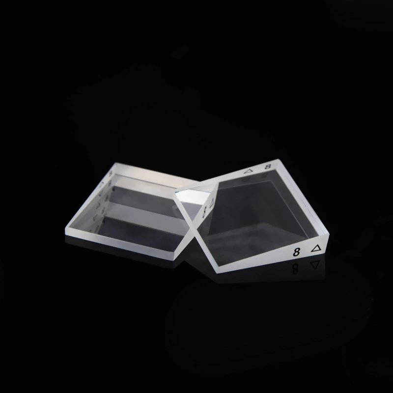 Optical Components Large K9 Glass Square Right Angle Wedge Prism