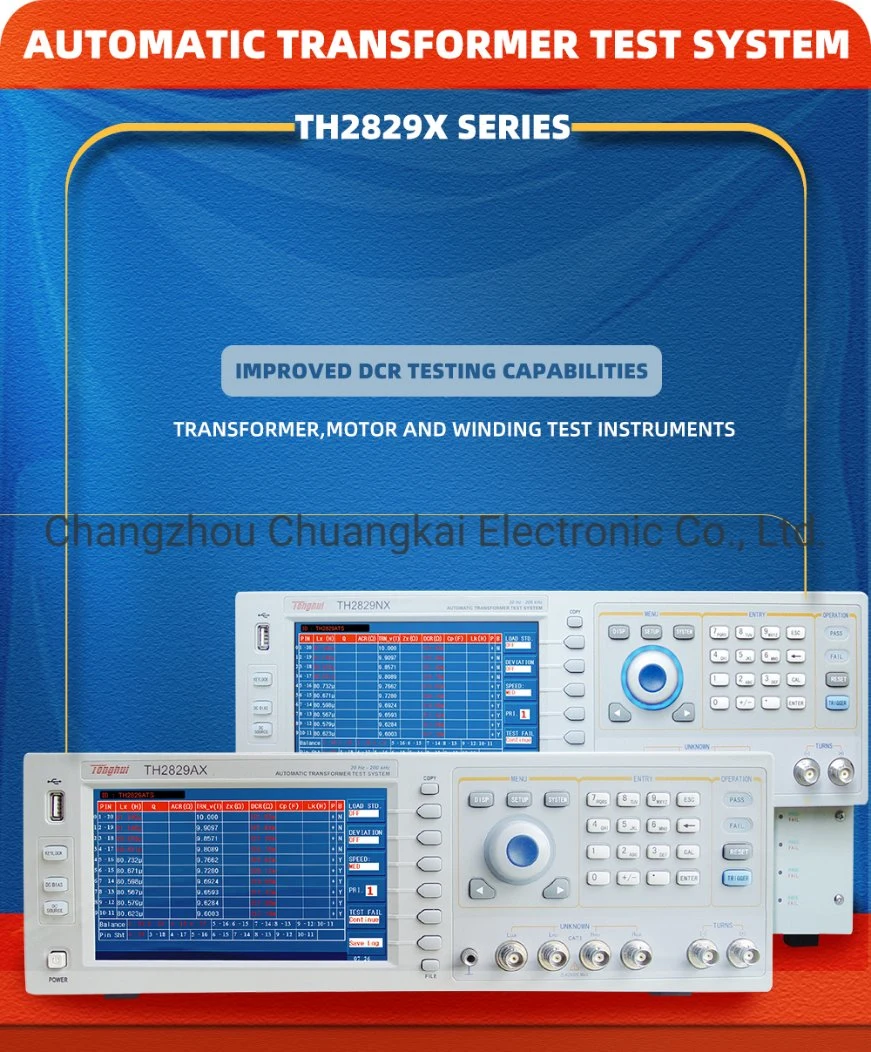 Th2829nx Automatic Transformer Test System 20Hz-200kHz Without Scanning Box with 96pin