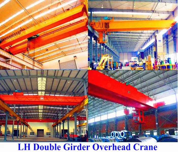 Light Duty Double Beam Overhead Crane for Various Factories