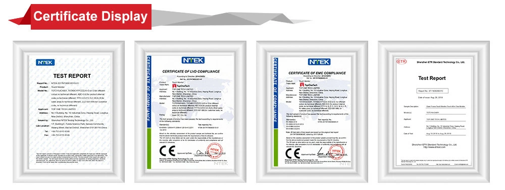 32 Inch for Optical Bonding Self Service Open Frame Capacitance Touch Screen Components