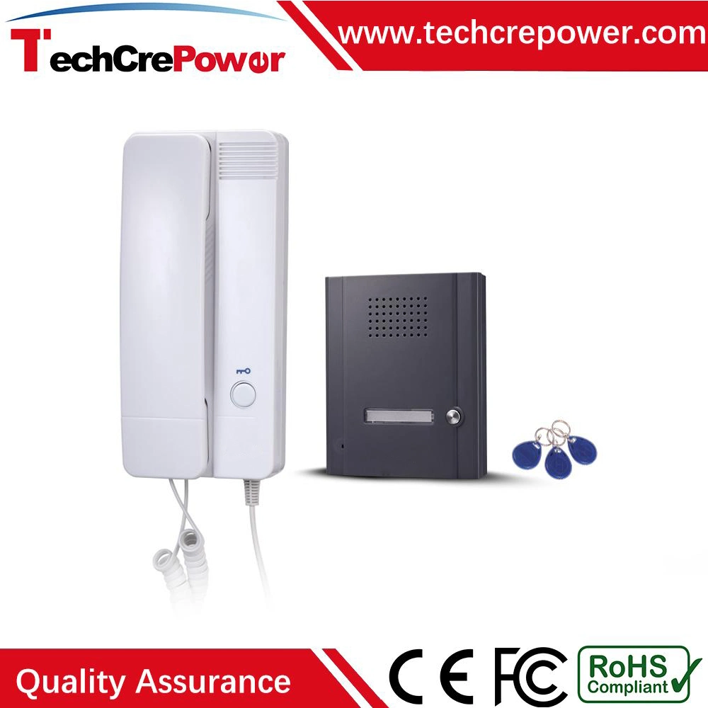 Qh-0881rt Handset Intercom Audio Door Phone Smart Door Phone for Multi Apartment System