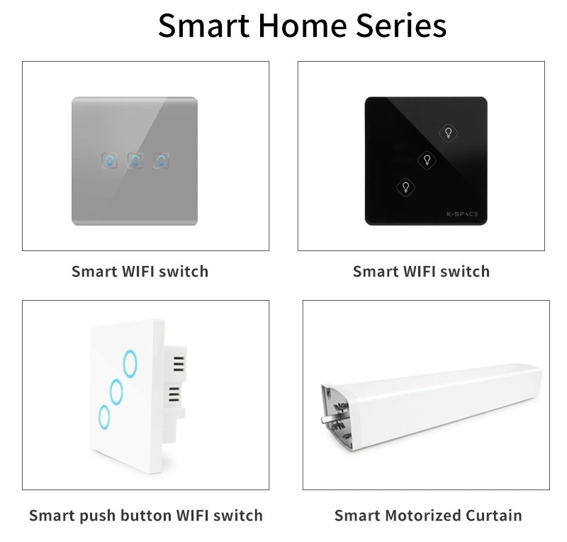 Smart Touch Switch WiFi Zigbee Touch Light Smart Switch