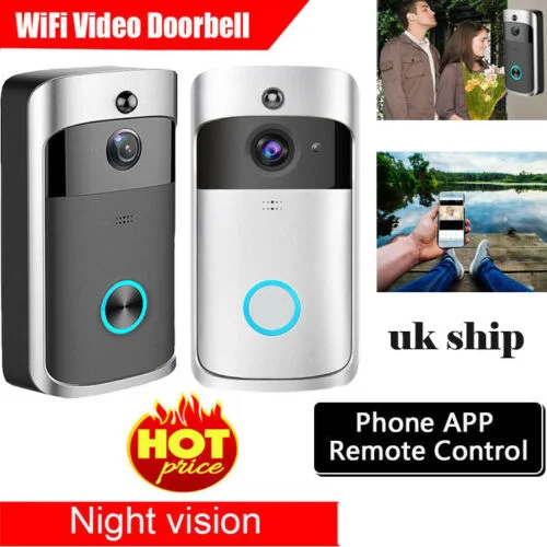 2020 New Home Security Doorbell Ring Motion Detection Wireless WiFi Smart Visual Video Doorbell with Camera
