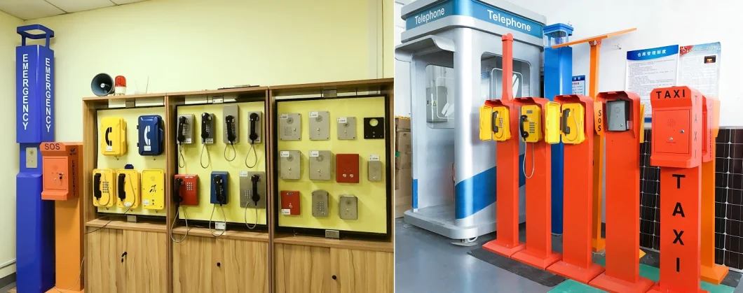 Analogue Tunnel Intercom, Moisture Resistant Analog Telephone for Hazardous Industry
