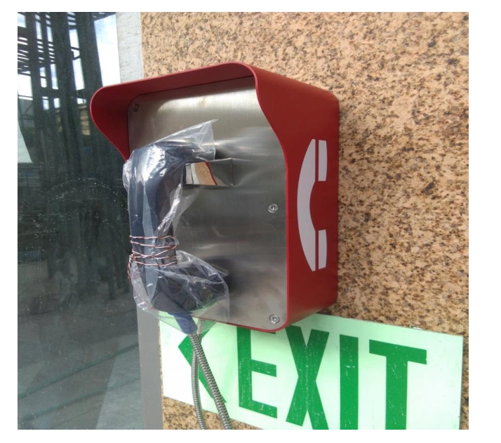 Analogue/PSTN Industrial Emergency Weather Resistant Outdoor Intercom Telephone