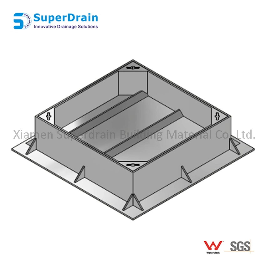 Chinese Manufacturer Wholesale Round Frame Double Sealed Stainless Steel Manhole Cover