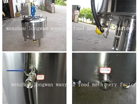 Stainless Steel Heating and Cooling Tank for Pasteurized Milk