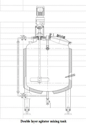 Sanitary Mixing Tank for Food and Beverage