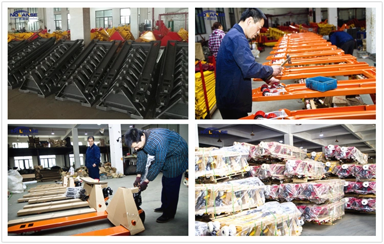 Customized Sale Standard Specifications Mobile Manual Lifter Pallet Stacker