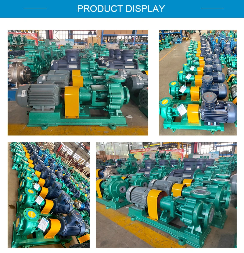 High Temperature-Resistant Frequency Conversion Explosion-Proof and Acid-Proof Centrifugal Pump