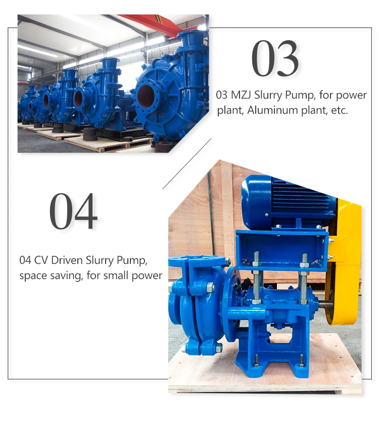 High Chrome Metal Anti Abrasive Slurry Pump, Centrifugal Pump, Single Stage Pump, Horizontal Pump