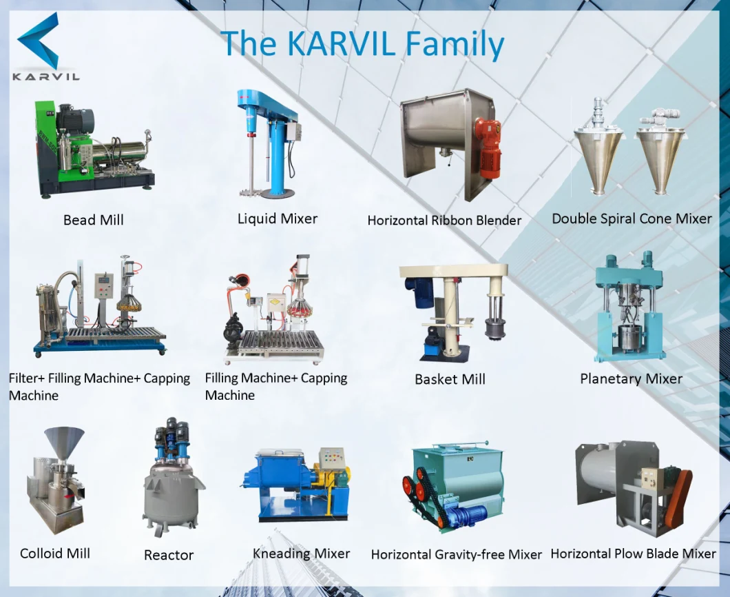 High Shear Emulsifier Mixer for High Viscous Materials