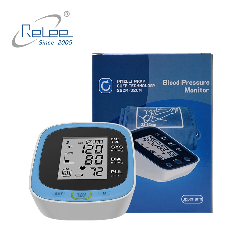 Health Arm Automatic Blood Pressure Monitor Bp Sphygmomanometer Pressure Meter for Measuring Arterial Pressure