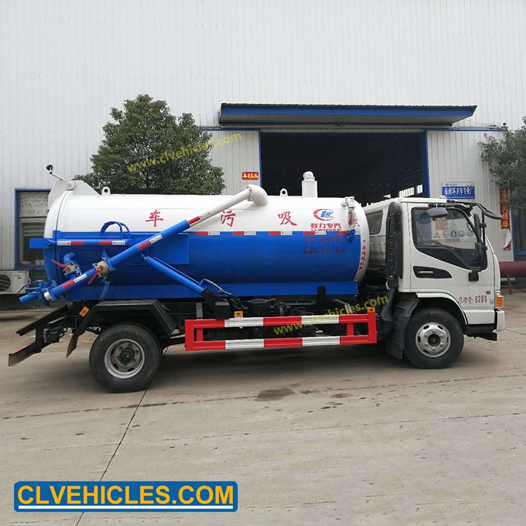 JAC Truck Sewage Tank Sewage Pump Tanker Vacuum Tank Truck