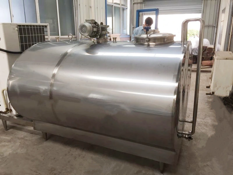 Stainless Steel Milk Cooling Chilling Heating Storage Tank Price