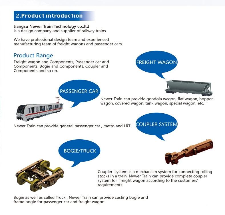 High Speed Railway Freight Tank Wagon