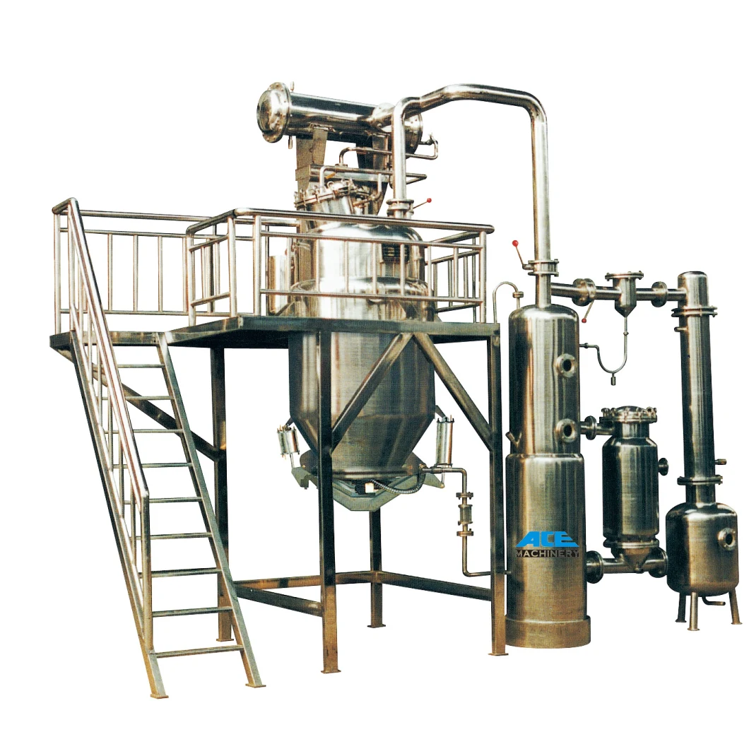 Pharmacy Grade Stainless Steel Essence Chinese Herb Extraction Tank Machine