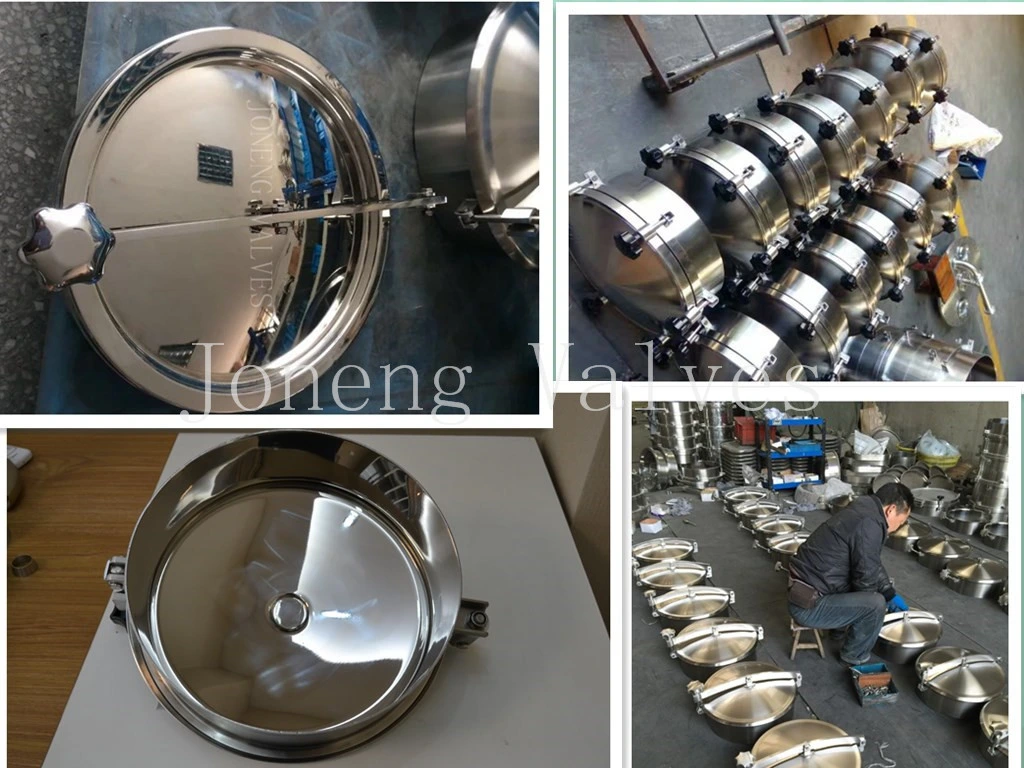 Stainless Steel Sanitary Grade Rectangular Tank Manhole Manway (JN-ML1001)