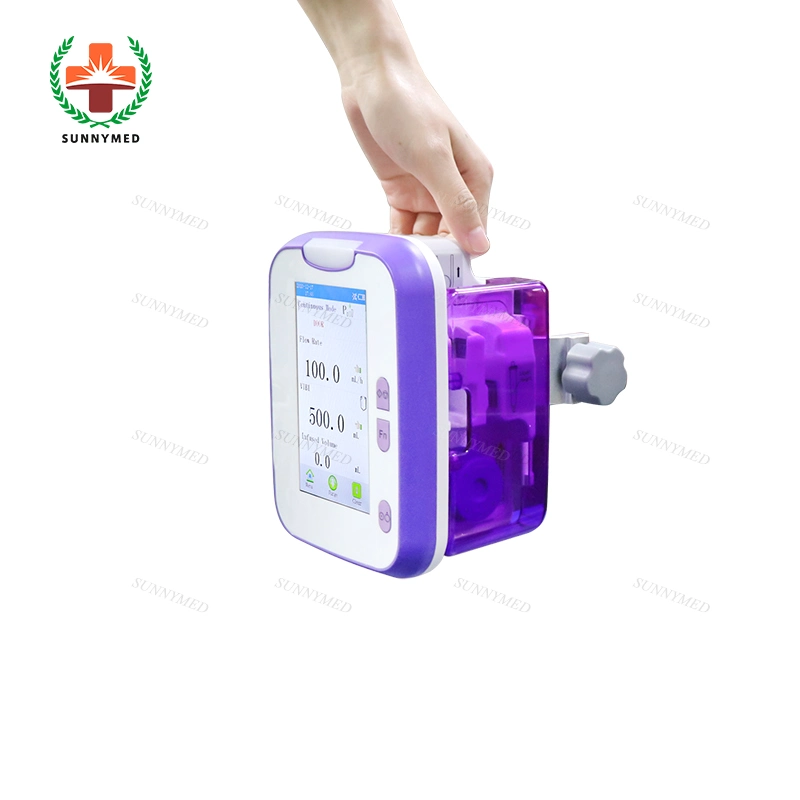 Sy-G096 Digital Electric ICU Portable Single/Double Channel Pump Medical Rotary Nutrition Pump Feeding Pump Price