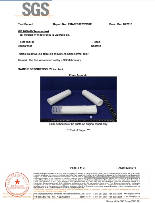 Soe DOE 0.45 Micron PP Pleated Micropore Filter Cartridge with 222 Housing 10 Inch