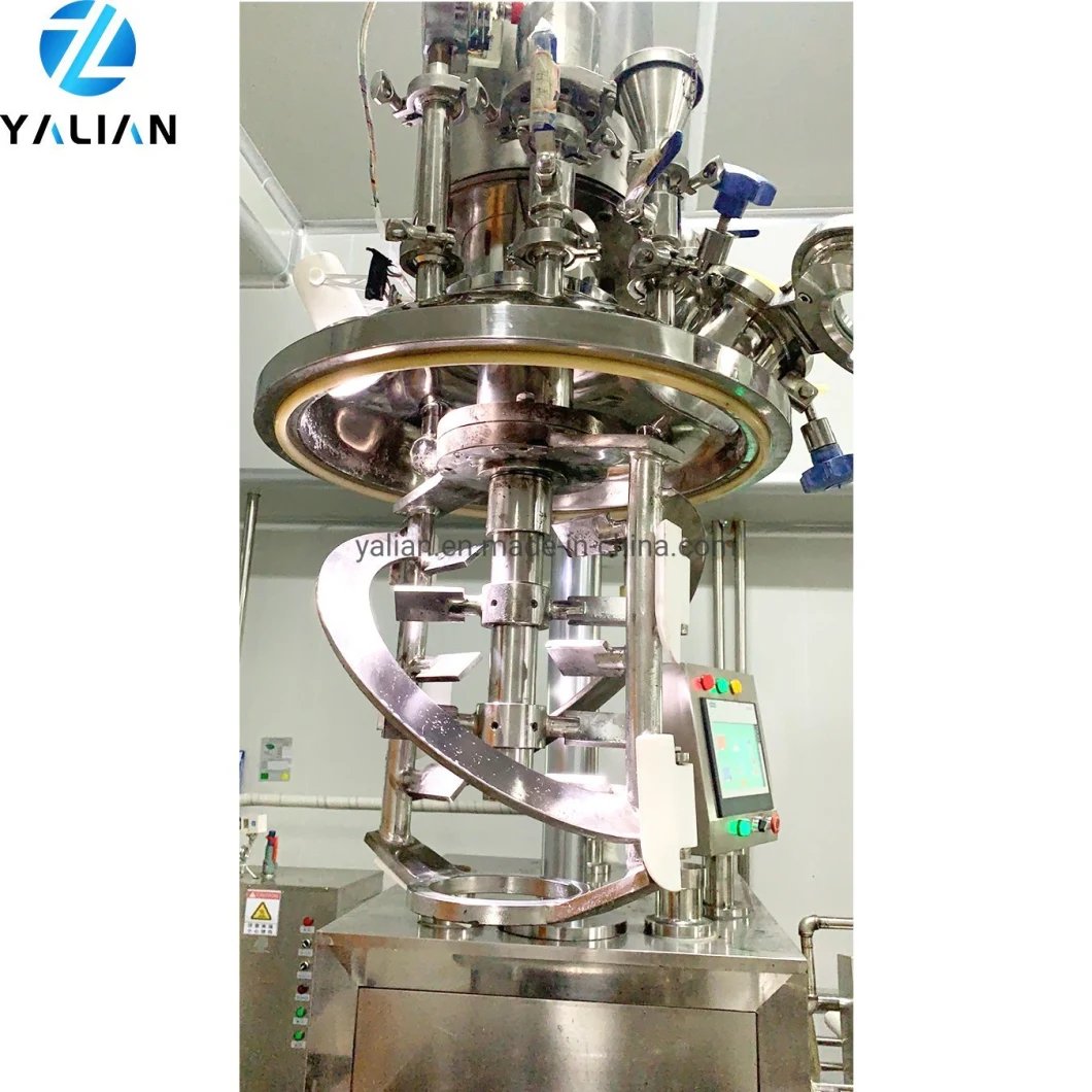 Cosmetic Creams Mixing Equipment/Shampoo Mixing Tank/Ointment Vacuum Emulsifying Machine 200L