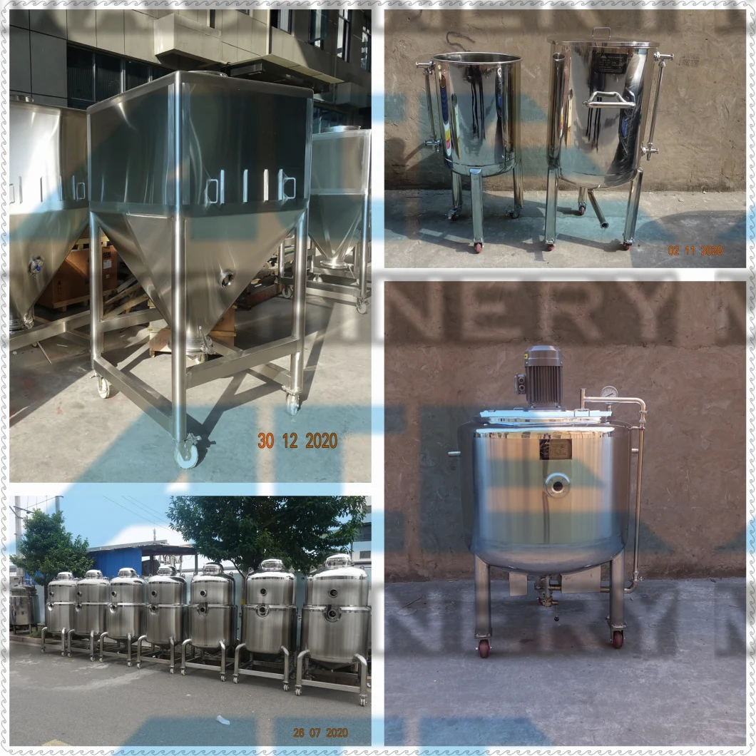 Stainless Steel Portable Water Tank Mobile Storage Tank