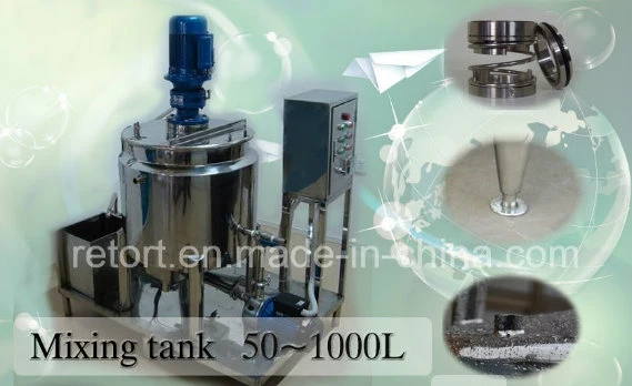 Dimple Jacketed Mixing Tank