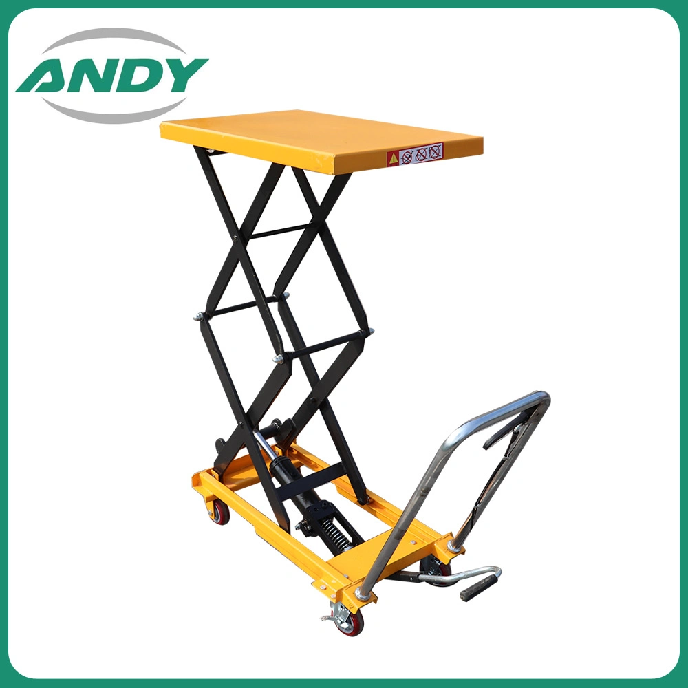 Hand Lift Table Hydraulic Lifter Manual Lift Table Hand Scissor Lift Table Trolley