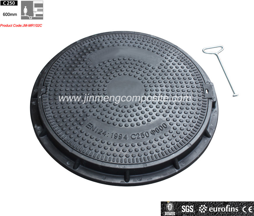 Circular Manhole Covers with Spring Lock